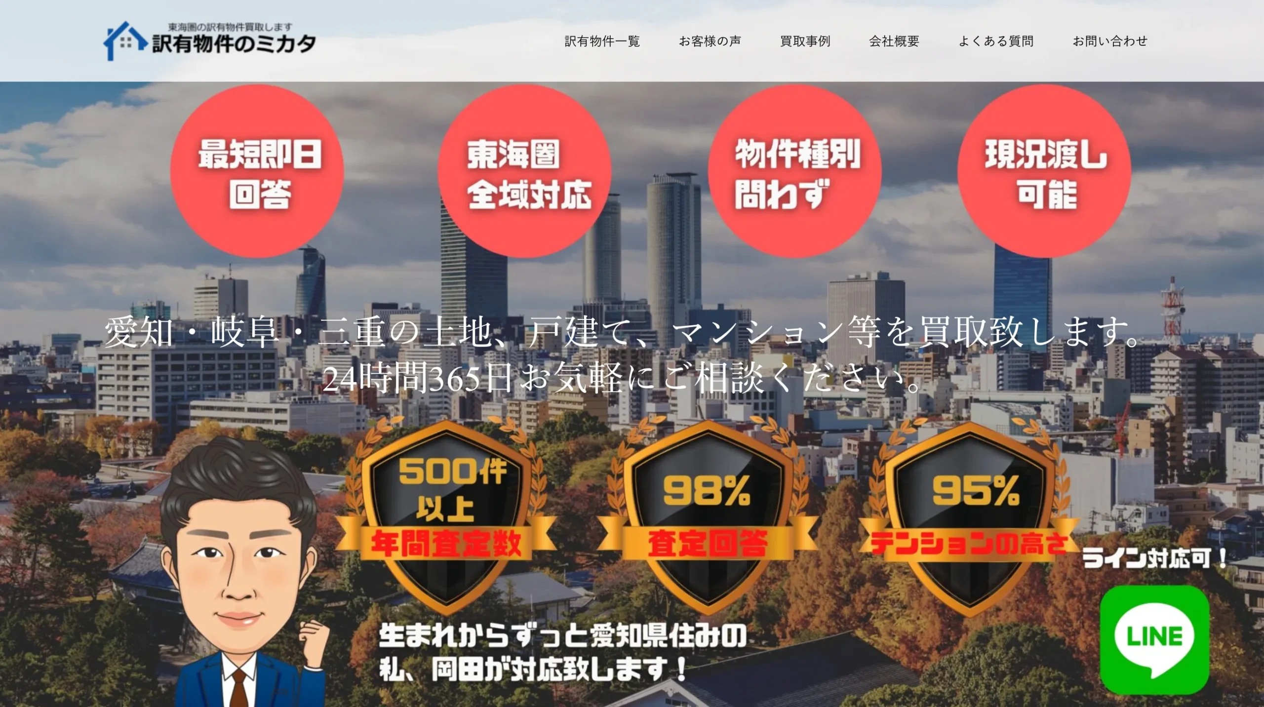 訳有物件のミカタ